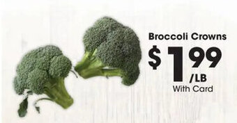 Kroger Broccoli Crowns offer