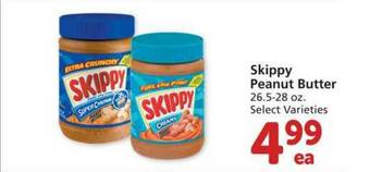 Albertsons Skippy Peanut Butter offer