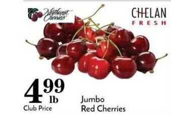 Pavilions Jumbo Red Cherries offer