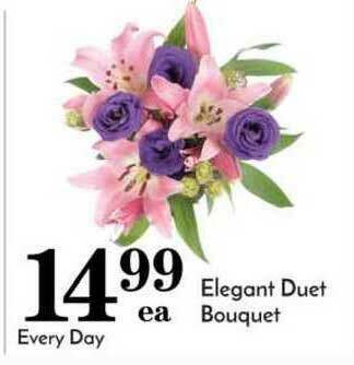 Pavilions Elegant Duet Bouquet offer