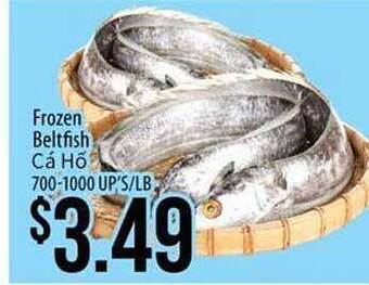 Hmart Frozen beltfish offer
