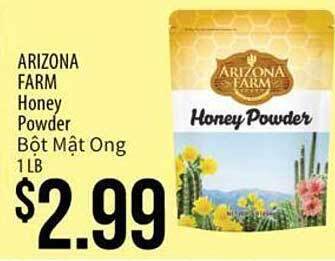 Hmart Arizona farm honey powder offer
