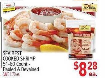 Ingles Markets Sea best cooked shrimp offer