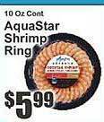 Key Food Aquastar shrimp ring offer