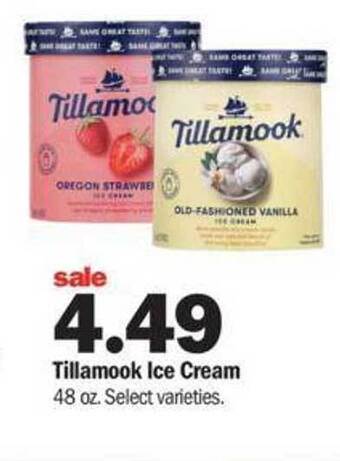 Meijer Tillamook ice cream offer