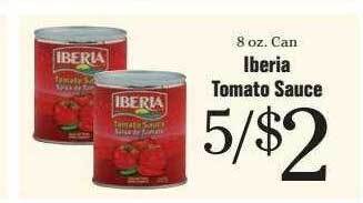 Morton Williams Iberia tomato sauce offer