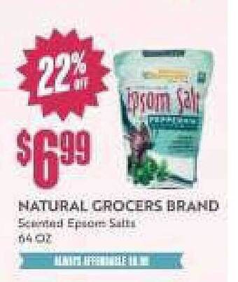 Natural Grocers Natural grocers brand offer