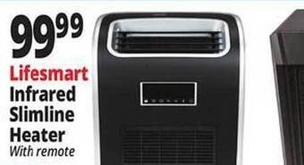 Ocean State Job Lot Lifesmart infrared slimline heater offer