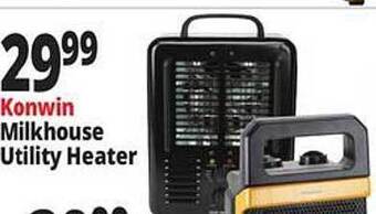 Ocean State Job Lot Konwin milkhouse utility heater offer