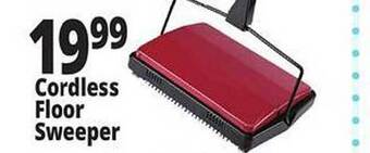 Ocean State Job Lot Cordless floor sweeper offer