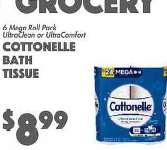 The Food Emporium Cottonelle bath tissue offer