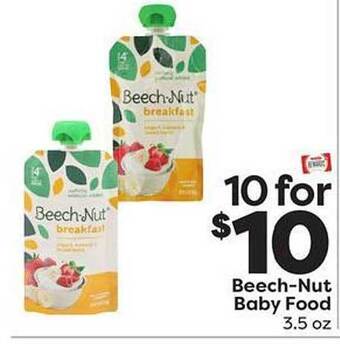 Weis Markets Beech-nut baby food offer