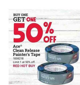 Ace Hardware Ace clean release painter's tape offer