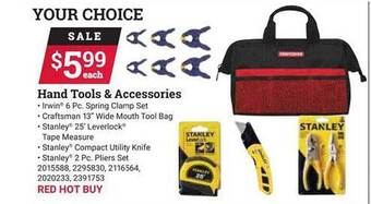 Ace Hardware Hand tools & accessories offer