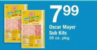ACME Oscar mayer sub kits offer