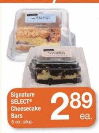 ACME Signature select cheesecake bars offer