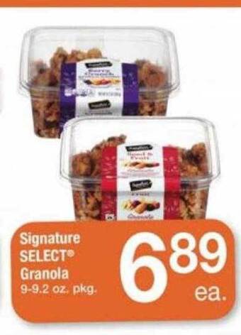 ACME Signature select granola offer