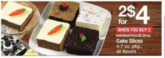 ACME Cake slices offer