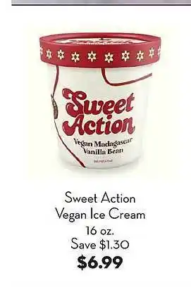 Bristol Farms Sweet action vegan ice cream offer