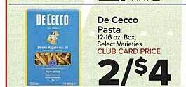 De cecco pasta