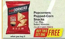 Popcorners popped-corn snacks