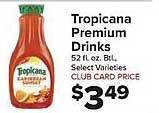 Tropicana premium drinks
