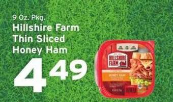 Hannaford Hillshire farm thin sliced honey ham offer