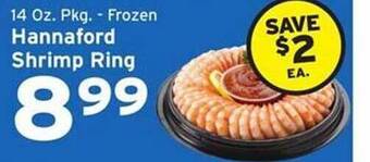 Hannaford Hannaford shrimp ring offer
