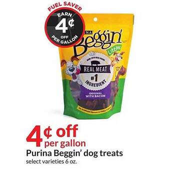 Hy-Vee Purina beggin' dog treats offer