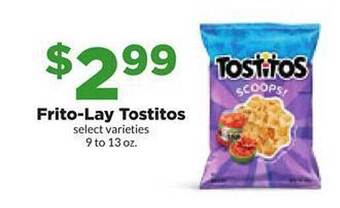 Hy-Vee Frito-lay tostitos offer