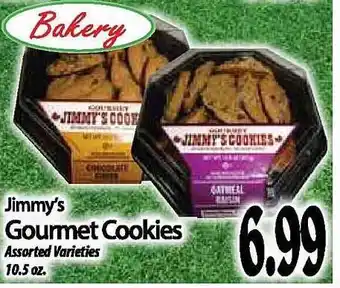 Hollywood Market Jimmy's goumet cookies assorted varieties offer