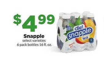 Hy-Vee Snapple offer