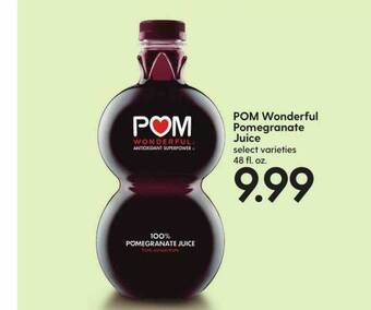 Hy-Vee Pom wonderful pomegranate juice offer