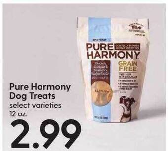 Hy-Vee Pure harmony dog treats offer