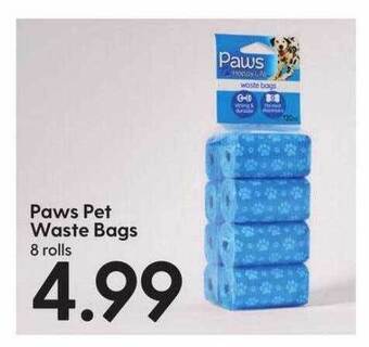 Hy-Vee Paws pet waste bags offer