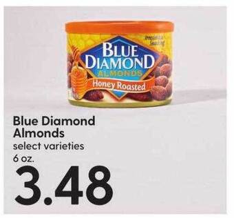 Hy-Vee Blue diamond almonds offer