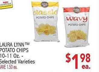 Ingles Markets Laura lynn potato chips offer