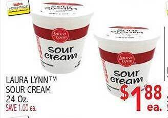 Ingles Markets Laura lynn sour cream offer