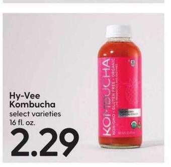 Hy-Vee Hy-vee kombucha offer