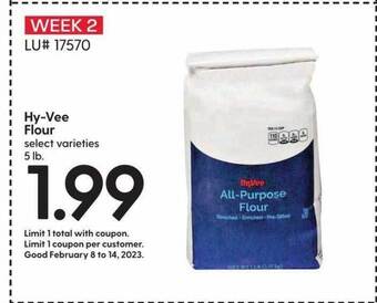 Hy-Vee Hy-vee flour offer