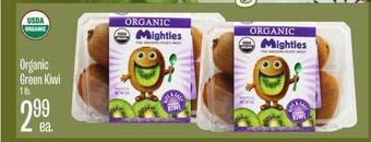Jewel-Osco Organic green kiwi offer