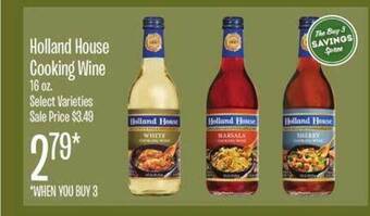 Jewel-Osco Holland house cooking wine offer