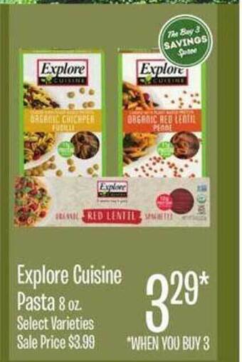 Jewel-Osco Explore cuisine pasta offer
