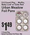 Key Food Urban meadow foil pans offer