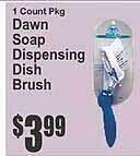 Key Food Dawn soap dispensing dish brush offer