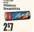 Key Food Pillsbury breadsticks offer