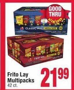 Jewel-Osco Frito lay multipack offer
