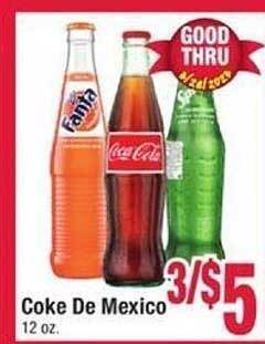 Jewel-Osco Coke de mexico offer