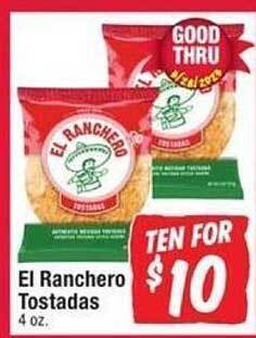 Jewel-Osco El ranchero tostadas offer