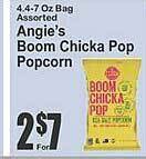 Key Food Angie's boom chicka pop popcorn offer